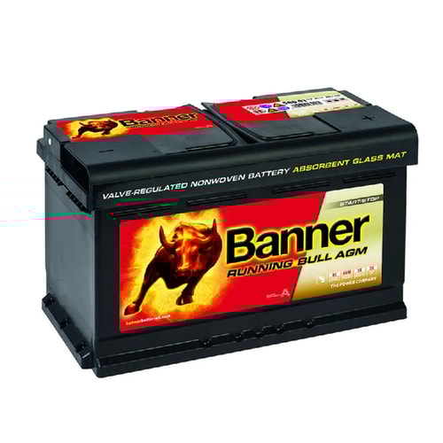 12V 80Ah Banner Running Bull